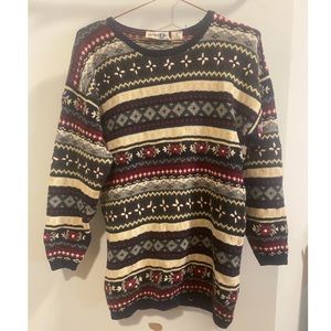 Vintage Paul Harris Design ugly sweater!